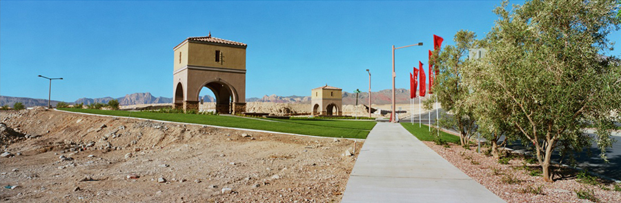 Entrance to &quot;The Vistas,&quot; West Las Vegas, 2002